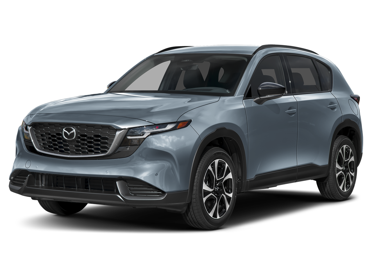 2026 Mazda Mazda CX-5 2.5 S Preferred AWD in Polymetal Gray Metallic — front three-quarter view