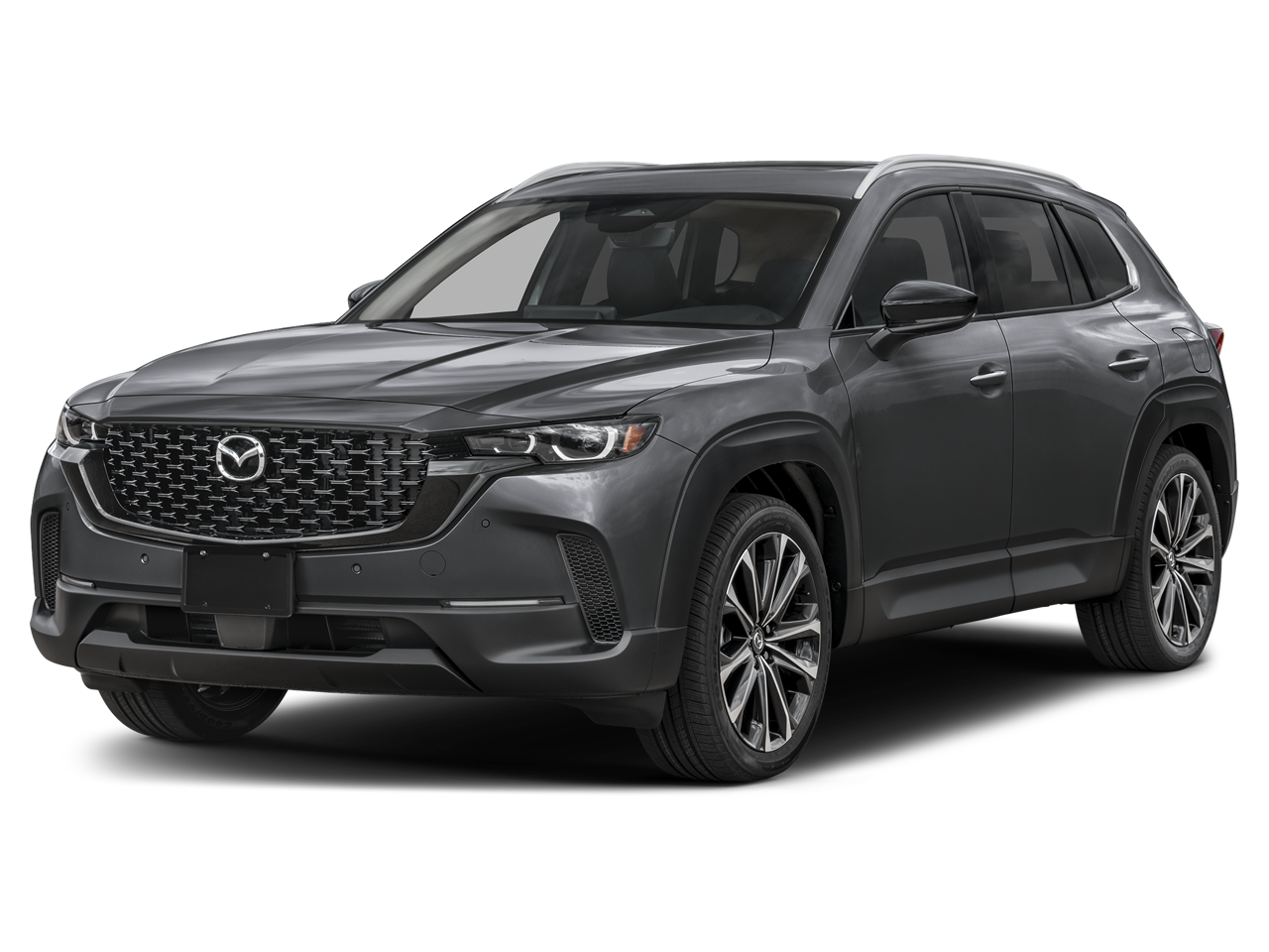 2026 Mazda Mazda CX-50 2.5 S Premium AWD in Machine Gray Metallic — front three-quarter view