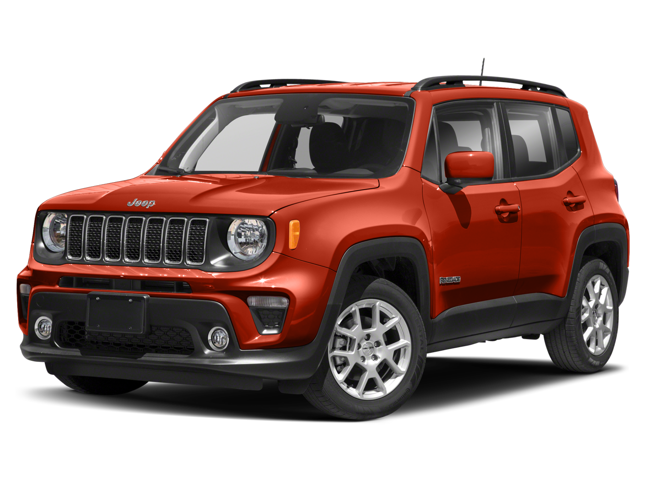 2021 Jeep Renegade 80th Anniversary in Alpine White Clearcoat — front three-quarter view