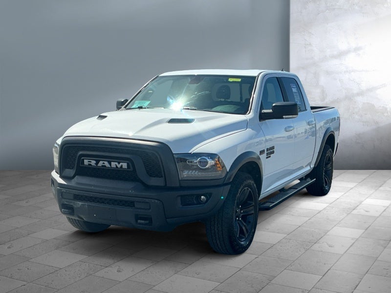 2022 RAM 1500 Classic Warlock in Bright White — front three-quarter view