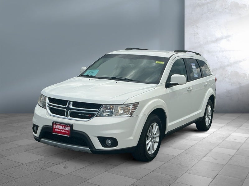 2016 Dodge Journey SXT in White — front three-quarter view