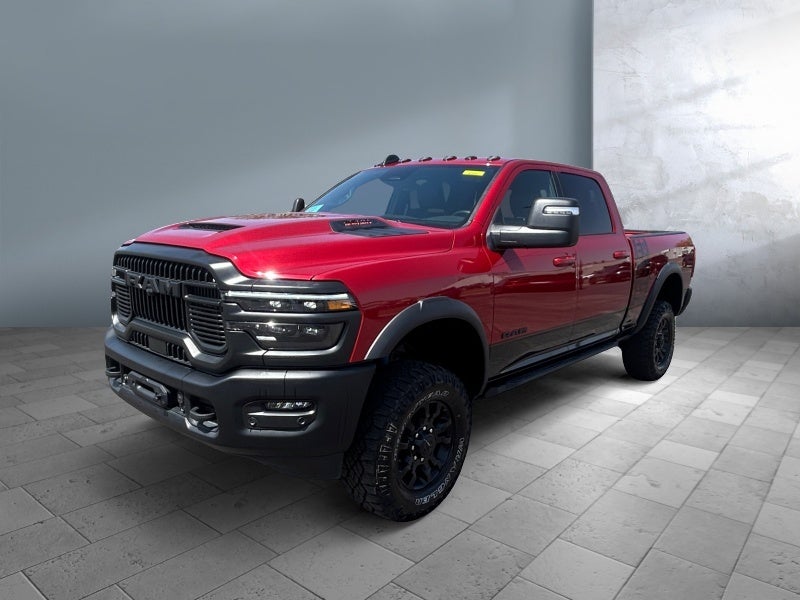 2026 RAM 2500 Power Wagon in Molten Red Pearlcoat — front three-quarter view