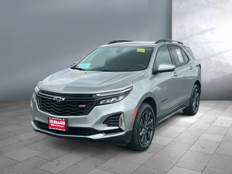 2024 Chevrolet Equinox RS in Sterling Gray Metallic — front three-quarter view