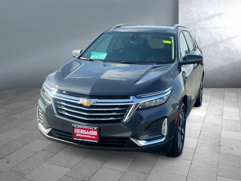 2022 Chevrolet Equinox Premier in Iron Gray Metallic — front three-quarter view