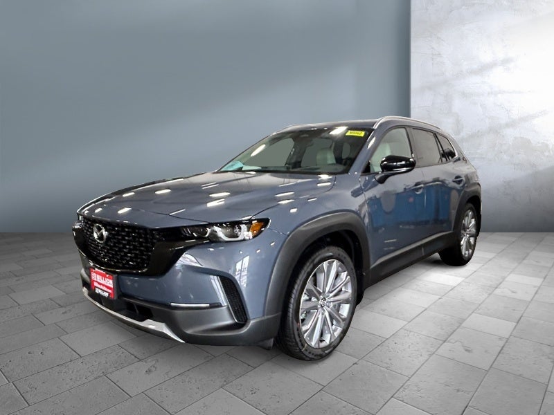 2026 Mazda Mazda CX-50 2.5 Turbo Premium Plus AWD in Polymetal Gray Metallic — front three-quarter view