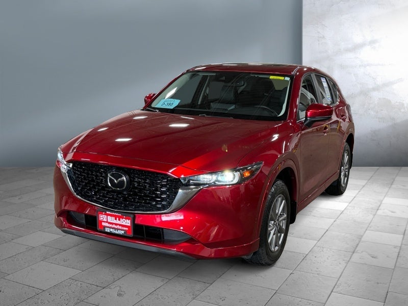 2024 Mazda Mazda CX-5 2.5 S Preferred Package in Soul Red Crystal Metallic — front three-quarter view