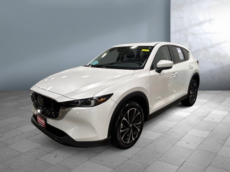 2023 Mazda Mazda CX-5 2.5 S Premium Package in Rhodium White Metallic — front three-quarter view