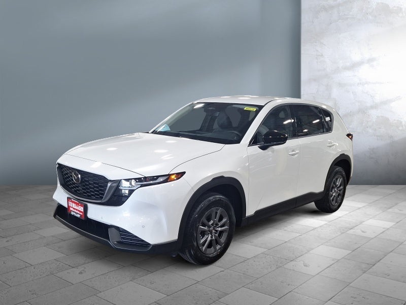 2026 Mazda Mazda CX-5 2.5 S Select AWD in Rhodium White Metallic — front three-quarter view