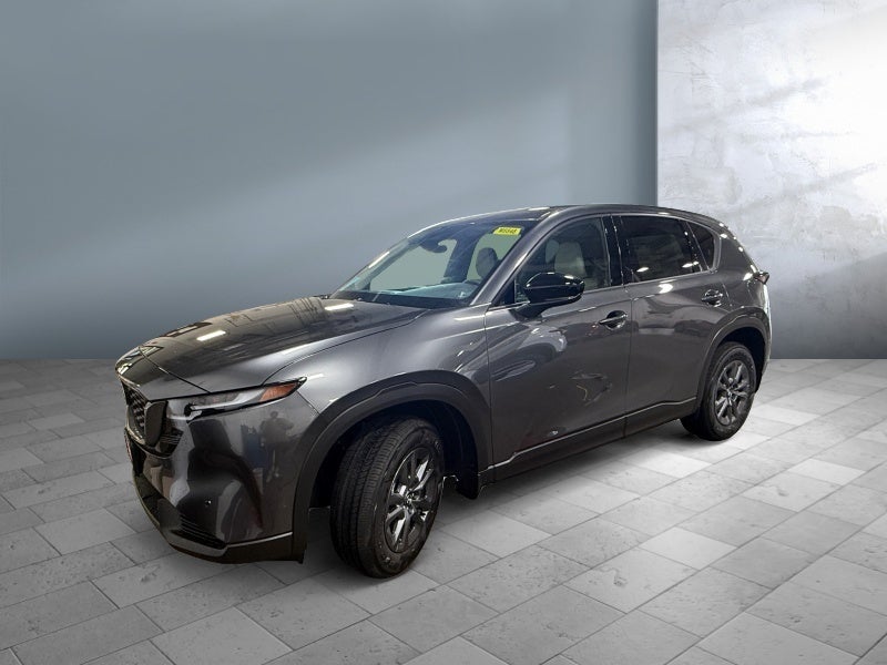 2026 Mazda Mazda CX-5 2.5 S Select AWD in Machine Gray Metallic — front three-quarter view