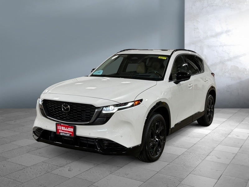 2026 Mazda Mazda CX-5 2.5 S Premium Plus AWD in Rhodium White Metallic — front three-quarter view