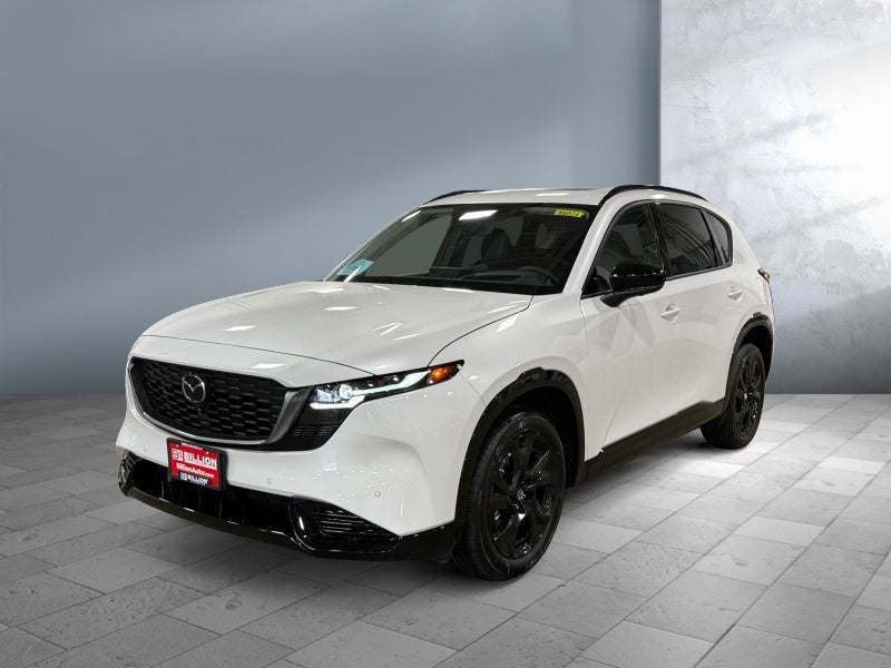 2026 Mazda Mazda CX-5 2.5 S Premium Plus AWD in Rhodium White Metallic — front three-quarter view
