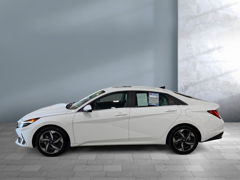2023 Hyundai Elantra Hybrid — rear three-quarter view