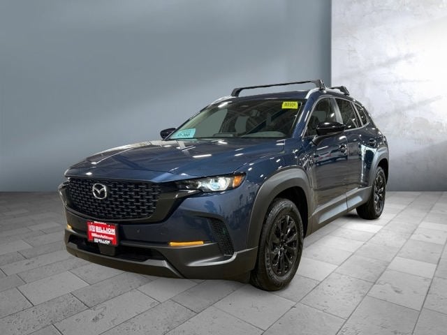 2026 Mazda Mazda CX-50 Hybrid Preferred AWD in Ingot Blue Metallic — front three-quarter view