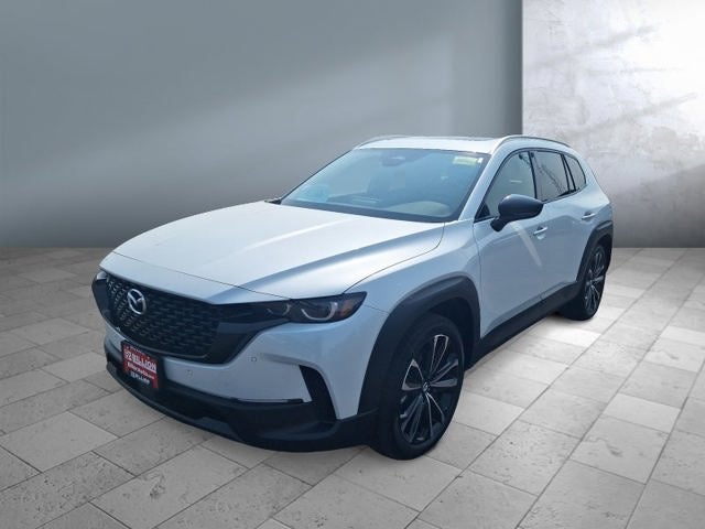 2026 Mazda Mazda CX-50 2.5 S Premium AWD in Wind Chill Pearl — front three-quarter view