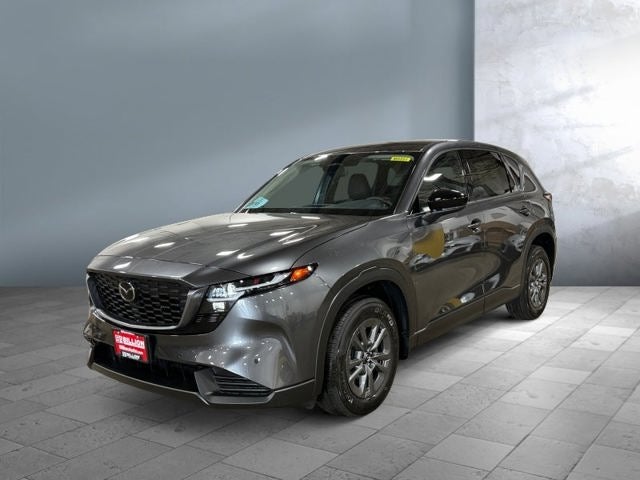 2026 Mazda Mazda CX-5 2.5 S Select AWD in Machine Gray Metallic — front three-quarter view