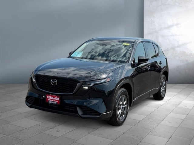 2026 Mazda Mazda CX-5 2.5 S Select AWD in Jet Black Mica — front three-quarter view