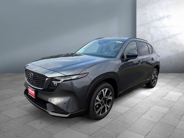 2026 Mazda Mazda CX-5 2.5 S Preferred AWD in Machine Gray Metallic — front three-quarter view
