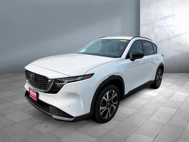 2026 Mazda Mazda CX-5 2.5 S Preferred AWD in Rhodium White Metallic — front three-quarter view