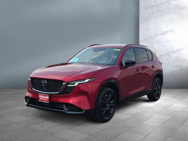 2026 Mazda Mazda CX-5 2.5 S Premium AWD in Soul Red Crystal Metallic — front three-quarter view