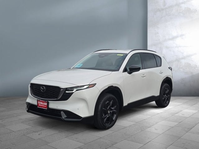 2026 Mazda Mazda CX-5 2.5 S Premium AWD in Rhodium White Metallic — front three-quarter view