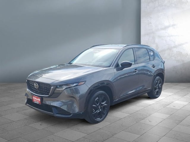 2026 Mazda Mazda CX-5 2.5 S Premium Plus AWD in Machine Gray Metallic — front three-quarter view